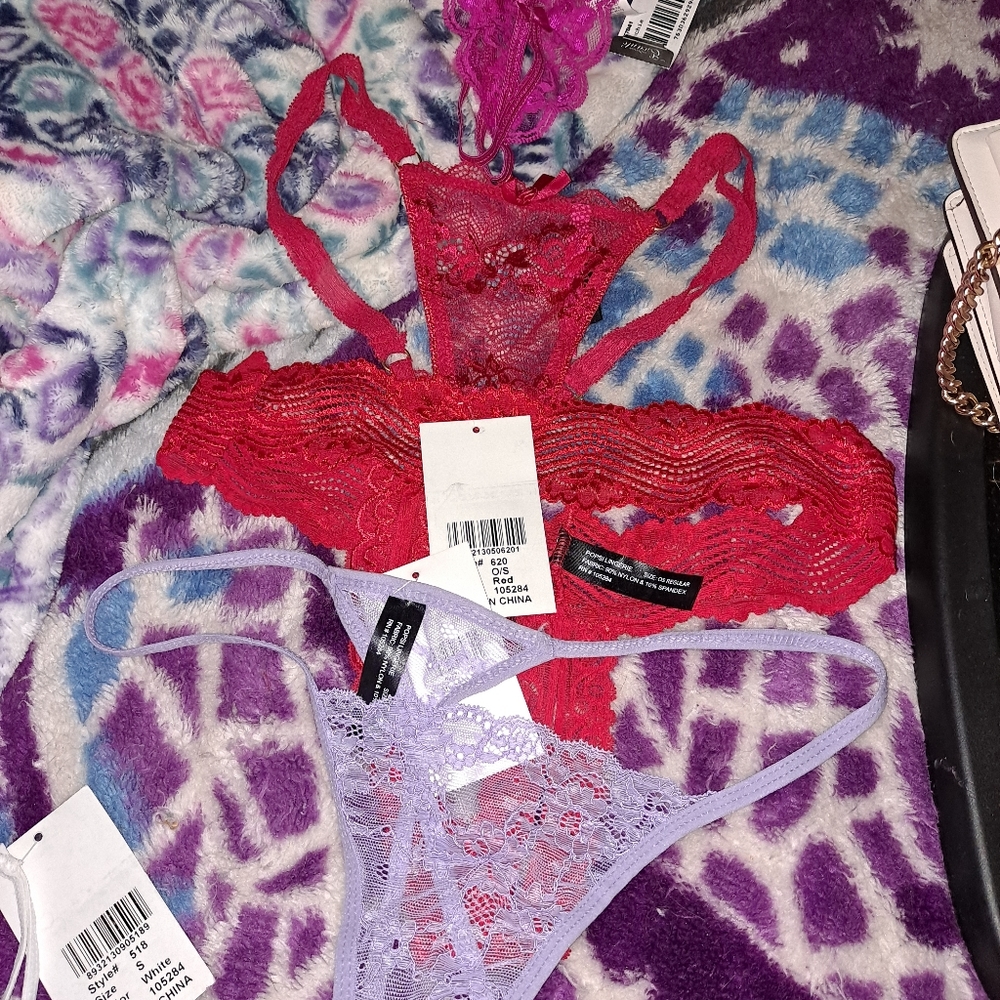 Crotchless panties